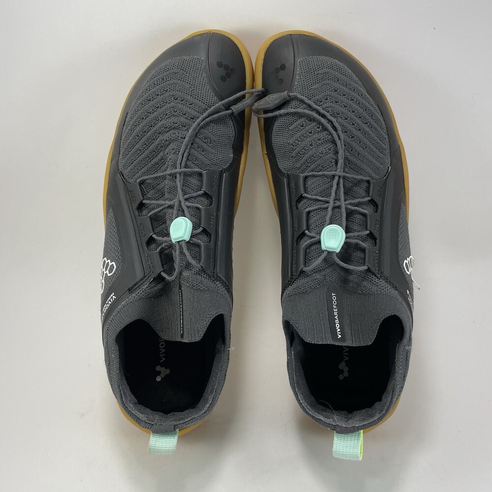 Vivobarefoot Primus Trail Knit FG Minimalist Shoes Womens Size 43, US 11.5 Black - Picture 5 of 9